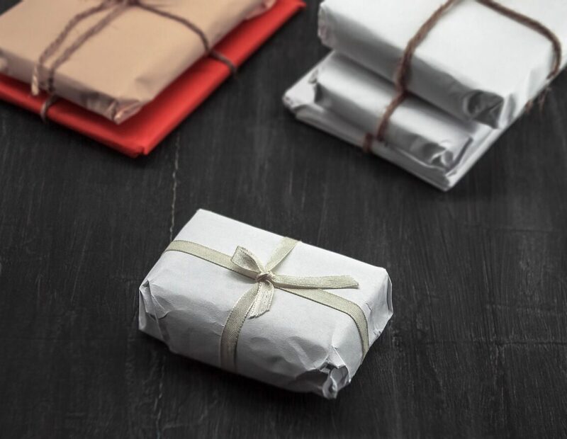 parcel, packaging, gift, paper, rope, pack, mail, wrap, vintage